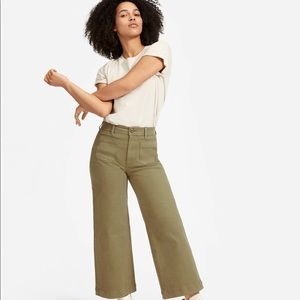 Everlane Patch Pocket Wide Leg Pant